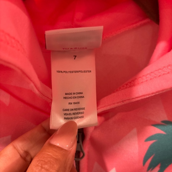 LOL surprise neon vibes girls zip up sweater size 7 - Picture 4 of 8